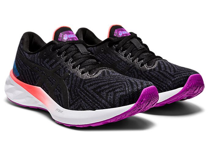 Asics ROADBLAST Ženske Tenisice Crne Ljubičaste | UTXS3540