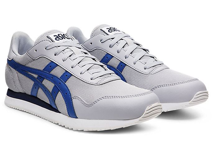 Asics TIGER RUNNER Muške Tenisice Sive Plave | DUPM1583