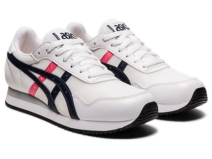 Asics TIGER RUNNER Ženske Tenisice Bijele | QXWF9760