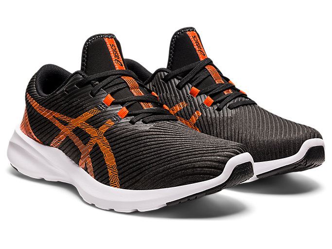 Asics VERSABLAST Muške Tenisice Crne Zlatne Narančaste | NUYW2801